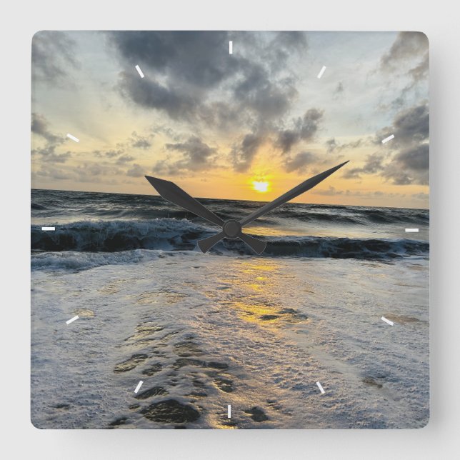 Custom Wall Clock (Add Your Own Photo and/or text) (Front)
