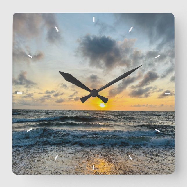 Custom Wall Clock (Add Your Own Photo and/or text) (Front)