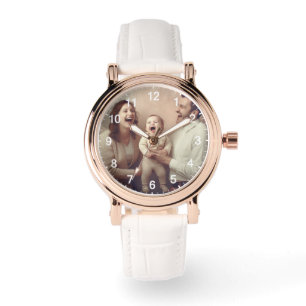 Custom Wall Clock (Add Your Own Photo and/or text) Watch