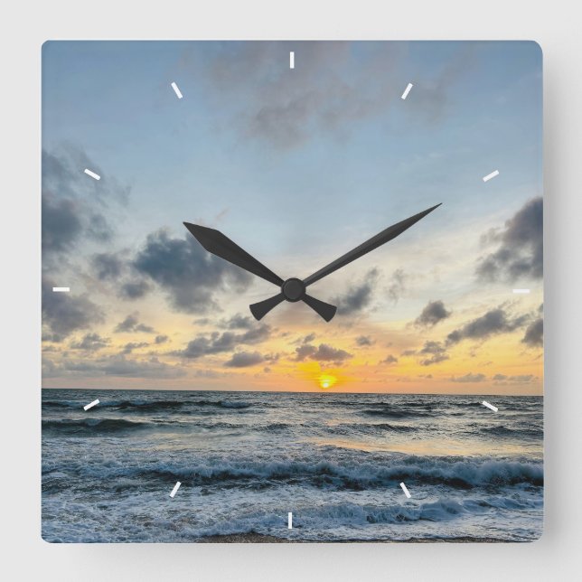 Custom Wall Clock wedding anniversary gifts (Front)