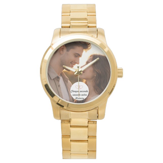 Custom watch with photo (Front)