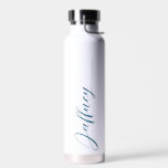 Custom Water Bottle<br><div class="desc">A simple and cute personalized name stainless steel water bottle. Add your name and make it yours.</div>