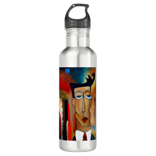 Custom Water Bottle (24 oz), Stainless Steel