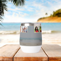 Custom Water Bottle Style: Stemless Wine Tumbler,