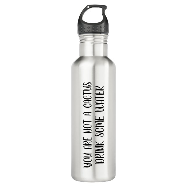 Custom  Water Bottle with - Personalized Water Bot (Front)