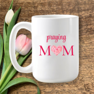 Custom Watercolor Christian Mother's Day Gift Coffee Mug