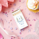 Custom Watercolor Hydrangea Floral Crest Wedding