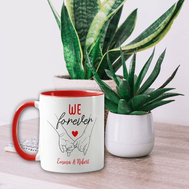 Custom We Forever, Couple Valentine´s Day  Mug (Creator Uploaded)