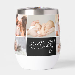 Custom We Love you Daddy Multi Photos Father's Day