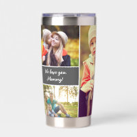 Custom We love you Mommy 5 Photo Collage