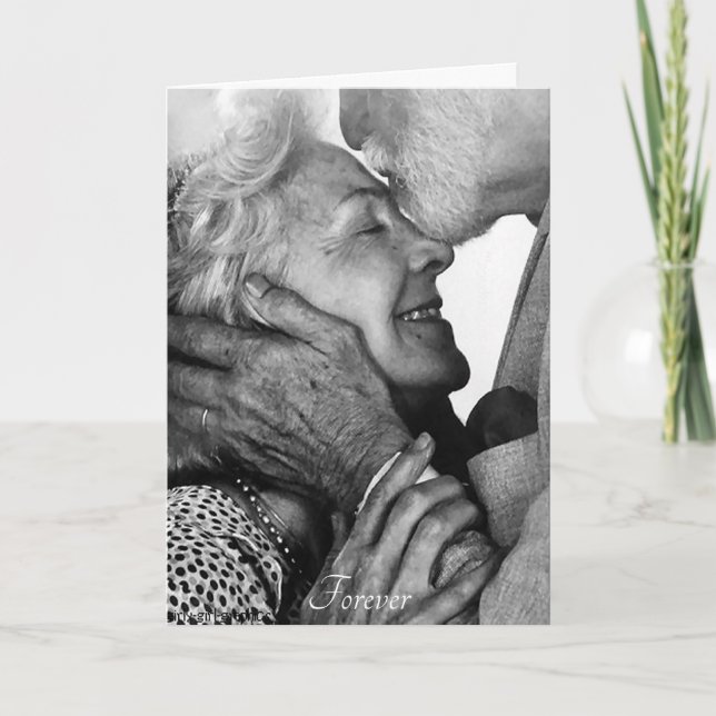 Custom Wedding Anniversary ANY YEAR Photo Card (Front)