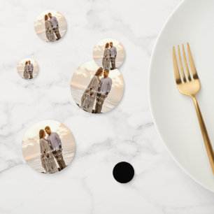 Custom Wedding Day Photo Confetti