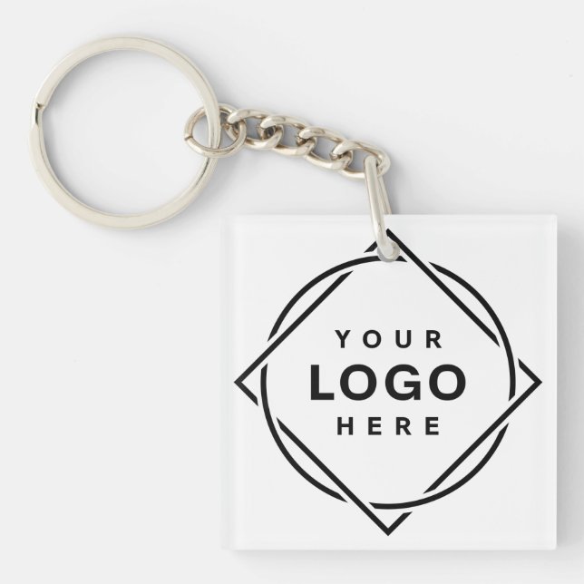 Custom Wedding, Elegant, Anniversary Gifts Keychain (Front)