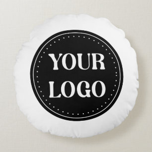 Custom Wedding, Elegant, Anniversary Gifts Round Pillow