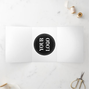 Custom Wedding, Elegant, Anniversary Gifts Tri-Fold Programme