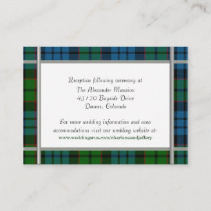 Custom Wedding Enclosure Card