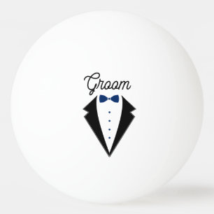 Custom Wedding Favor Couple Name Date Groom Ping Pong Ball