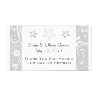 Custom Wedding Favour Labels