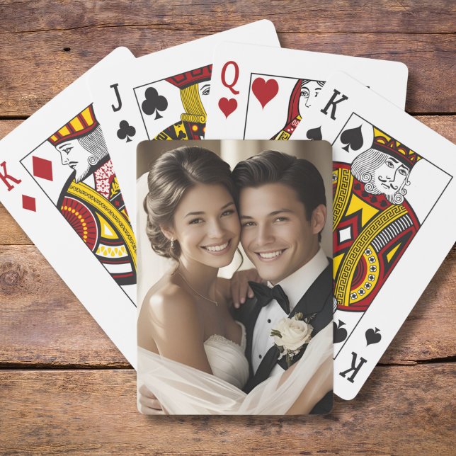 Custom Wedding Favours Photo Playing Cards Gifts (Creator Uploaded)