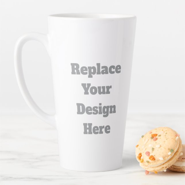 Custom Wedding Gift – Create Your Own Personalized Latte Mug (In Situ)