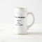 Custom Wedding Groomsman Beer Stein