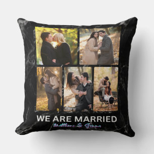 Custom Wedding Home Decor Throw Pillow
