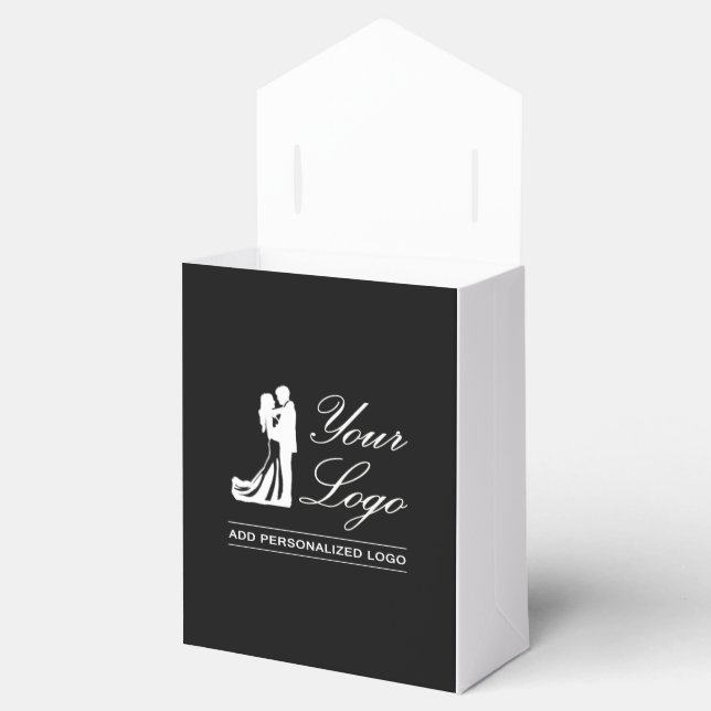 Custom Wedding Idea Personalized Photo Design Favor Box (Opened)