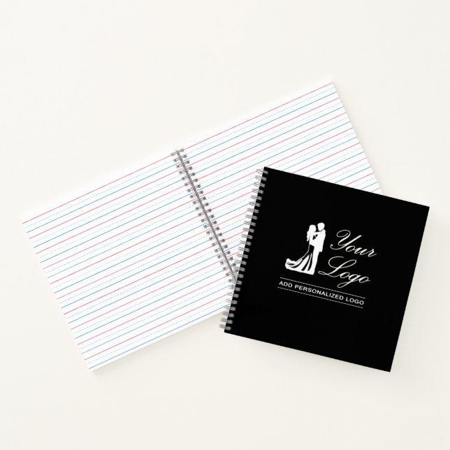 Custom Wedding Idea Personalized Photo Design Notebook (Inside)