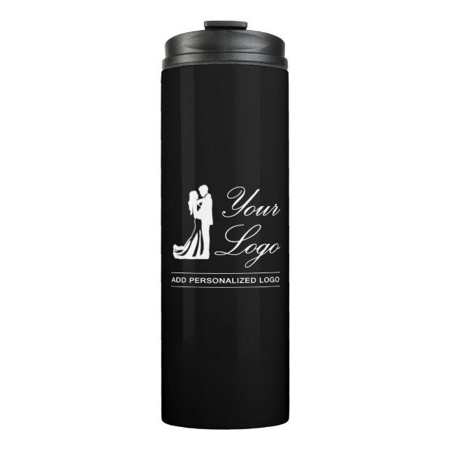 Custom Wedding Idea Personalized Photo Design Thermal Tumbler (Front)