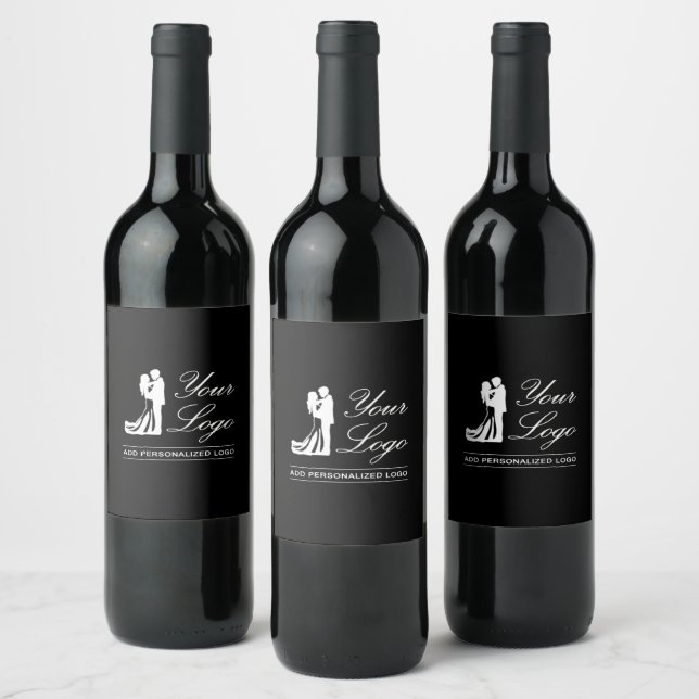 Custom Wedding Idea Personalized Photo Design Wine Label (Bottles)