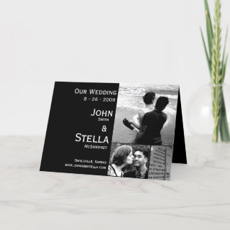 Custom Wedding Invitation