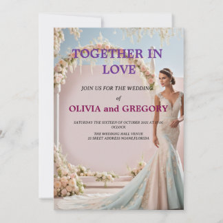 Custom Wedding Invitation Cards | Personalized 