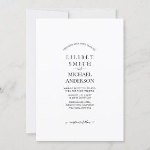 CUSTOM WEDDING INVITATION TEMPLATE - ADD OWN IMAGE