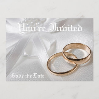 Custom Wedding Invitations & RSVP- Save the Date