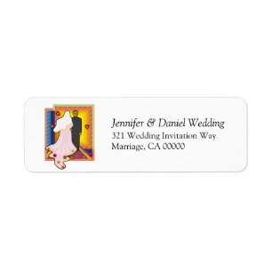 Custom Wedding Invites Envelope Sticker