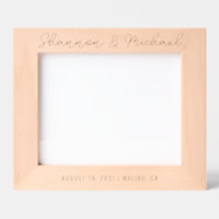 Custom Wedding Keepsake Personalized Names Date