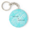 Custom Wedding Monogram Turquoise Starfish