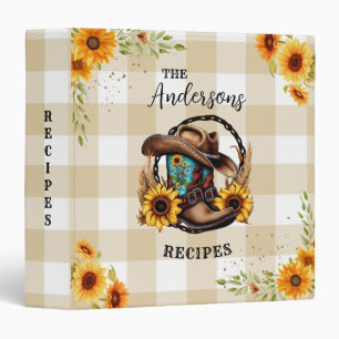 Custom Wedding Name Recipe Binder