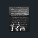 Custom Wedding Photo & Vows Canvas Print<br><div class="desc">Custom Wedding Photo & Vows Canvas Print</div>