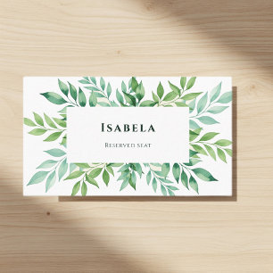 Custom wedding placeholders, personalized wedding  place card