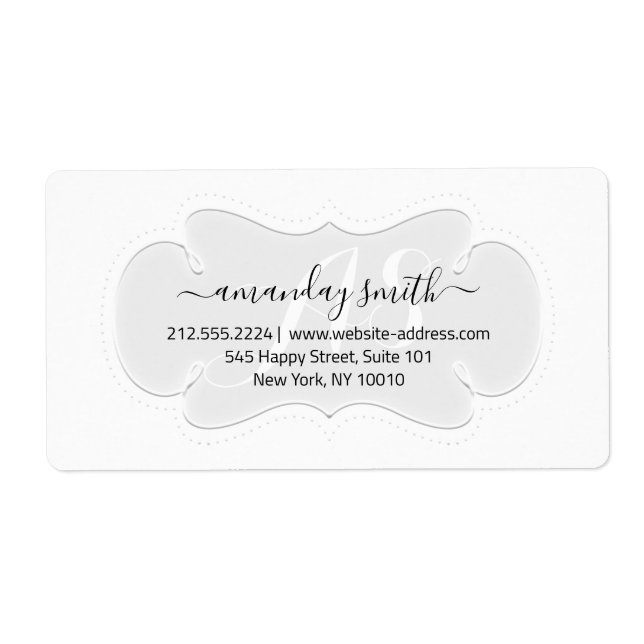 Custom Wedding RSVP Bridal Sweet 16th White. Vip (Front)