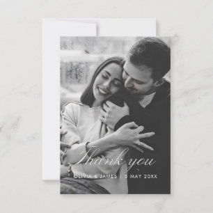 Custom Wedding Thank You Printable Card