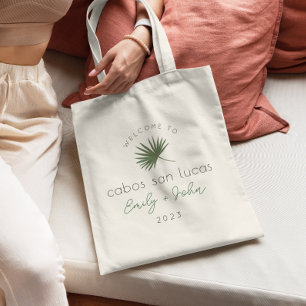 custom wedding welcome tote bag