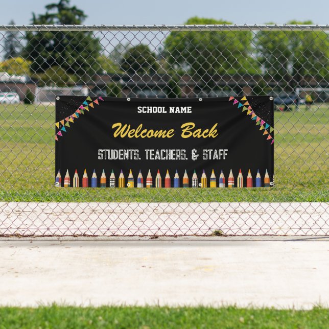 custom welcome back to school 2025 banner (Insitu)