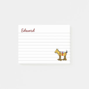 Custom Western Vintage Toy Horse Stickies Post-it Notes