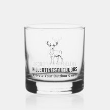 Custom whiskey glass