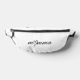 Custom White Handbag for Mom Fanny Pack