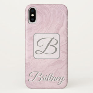 Custom White marble Iphone x case