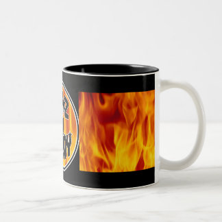 CUSTOM WHOZ YA DADDY MUG! Two-Tone COFFEE MUG
