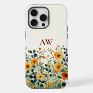 Custom Wildflower Case Gift for Mom or Bridesmaid
